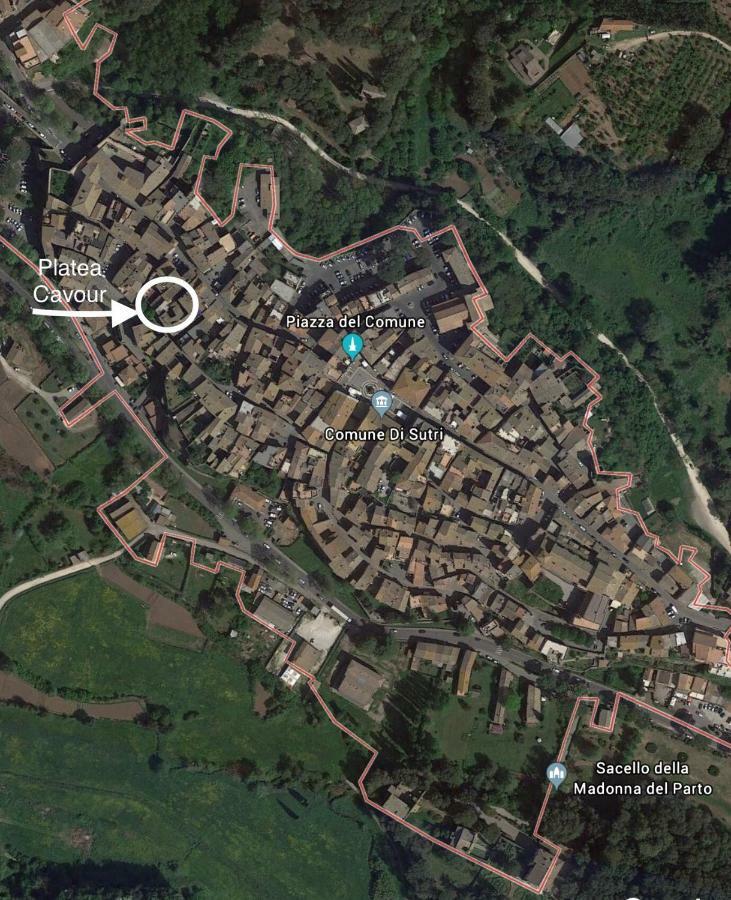 Platea Cavour Villa Sutri Ngoại thất bức ảnh